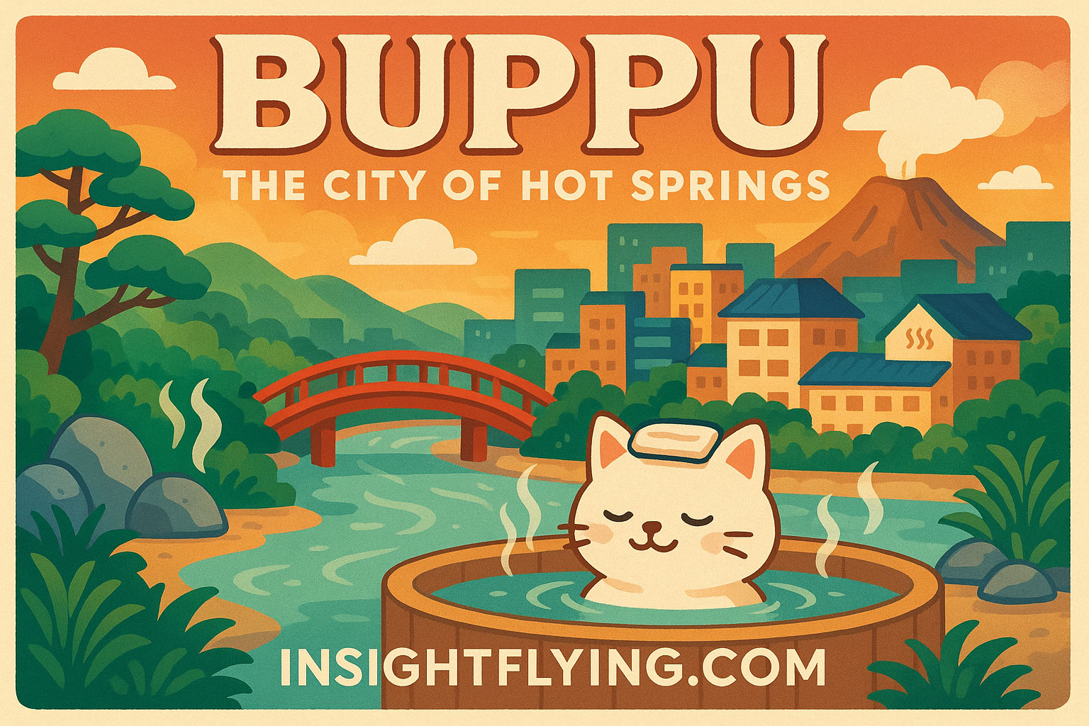Beppu The city of hot springs