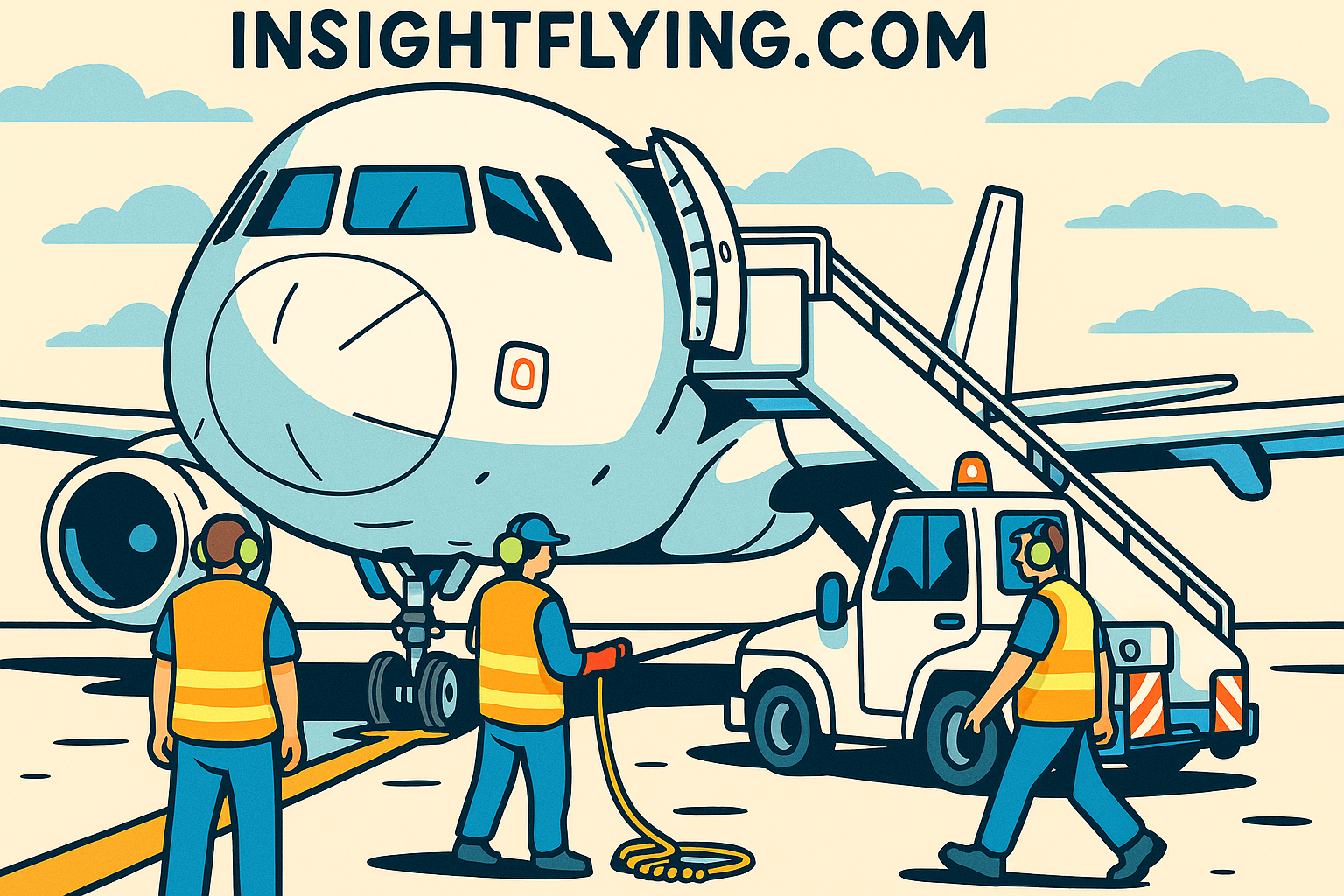 ✈️ Pushback and Apron Operations