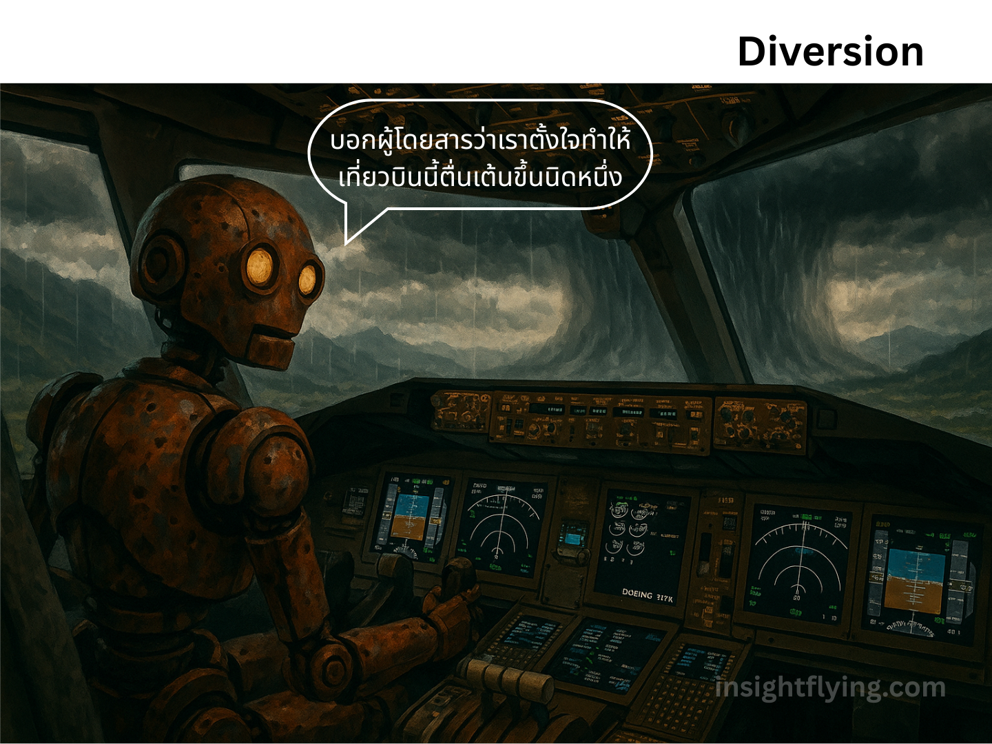 Diversion การเปลี่ยนจุดหมายปลายทาง