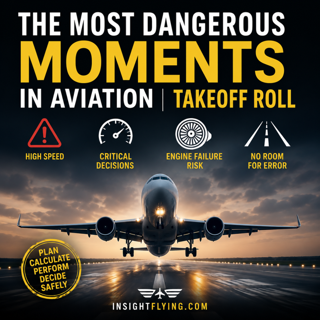 Takeoff, the most critical phase of flight