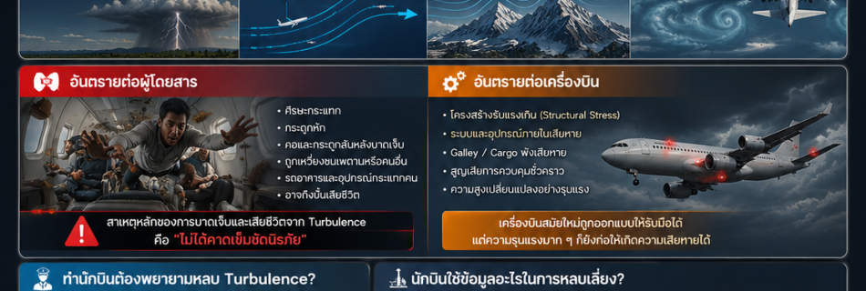 อันตรายจาก turbulence
