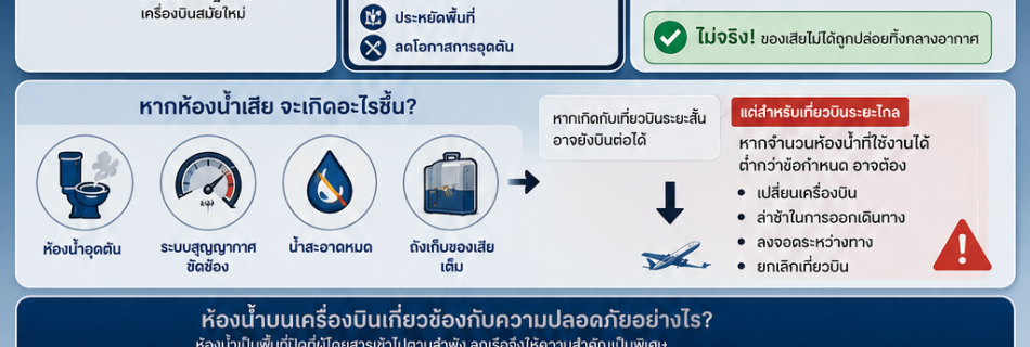 เรื่องลับของห้องน้ำบนเครื่องบิน